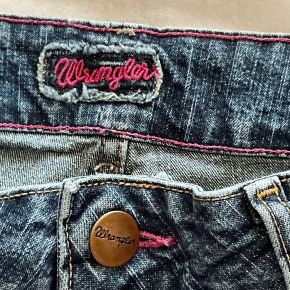 Vintage Wrangler Bootcut Jeans size 7/8 32 - Picture 6 of 12